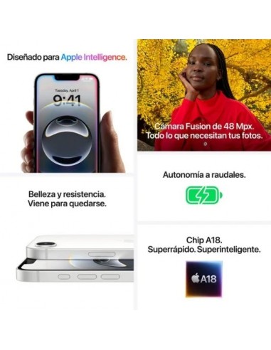 Apple iPhone 16e 256GB Negro