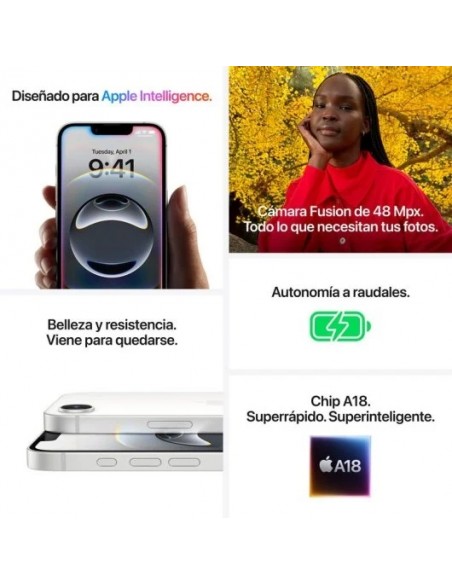 Apple iPhone 16e 256GB Negro