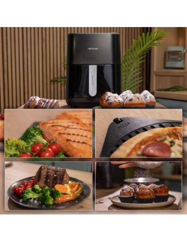 Cecotec Cecofry&Grill Duoheat 4000 Air fryer Freidora de Aire 4L con Doble Resistencia 1900W