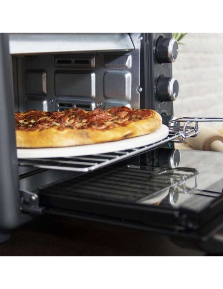 Cecotec Bake&Toast 2600 Black 4Pizza Hornos Eléctricos de Convección de 26L Negro