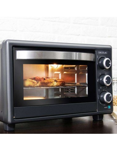 Cecotec Bake&Toast 2600 Black 4Pizza Hornos Eléctricos de Convección de 26L Negro