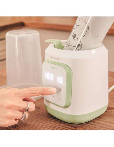 Cecotec Nana BabyCare Single BottleWarmer Calienta Biberones Individual con Pantalla
