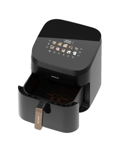 Cecotec Cecofry&Grill Smokin' 8500 Freidora de Aire 8.5L con Doble Grill y Ahumador 2200W