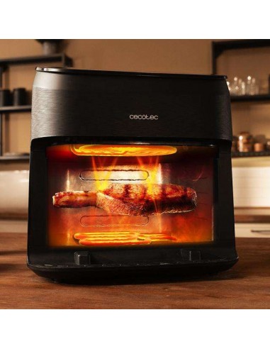 Cecotec Cecofry&Grill Smokin' 8500 Freidora de Aire 8.5L con Doble Grill y Ahumador 2200W