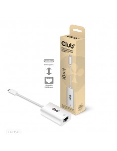 Club 3D Adaptador USB3.2 Gen1 Type-C a Gigabit Ethernet M/H