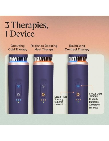 Therabody Theraface Barra Masajeador Facial Indigo