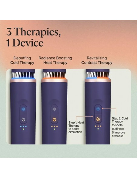 Therabody Theraface Barra Masajeador Facial Indigo
