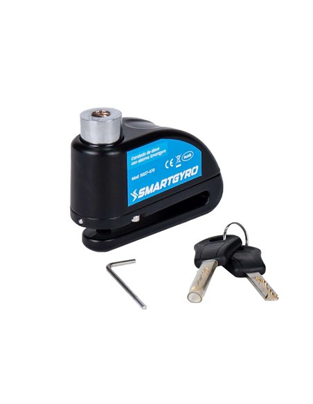 SmartGyro Candado de Disco con Alarma