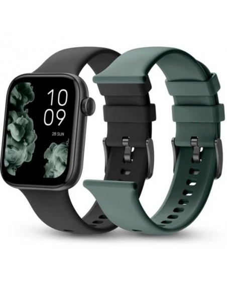 SPC Smartee Duo 2 Reloj Smartwatch con Correa de Regalo Negra/Verde