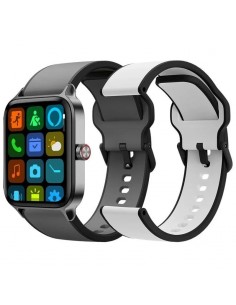SPC Smartee Duo Pro Reloj Smartwatch con Correa de Regalo Negra/Blanca