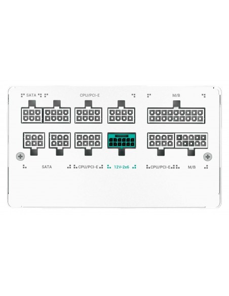 DeepCool PN850-M White 850W 80 PLUS Gold Fuente de Alimentación