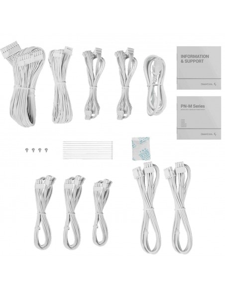 DeepCool PN850-M White 850W 80 PLUS Gold Fuente de Alimentación