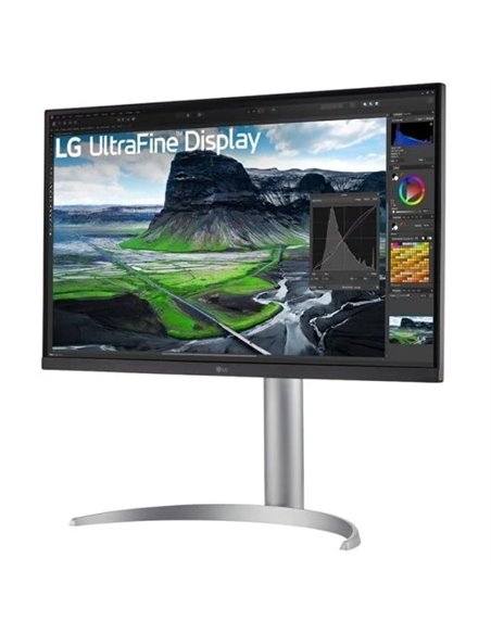 LG UltraFine 27UQ850-W 27" LED IPS UltraHD 4K Altavoces Altura Ajustable FreeSync USB-C Monitor