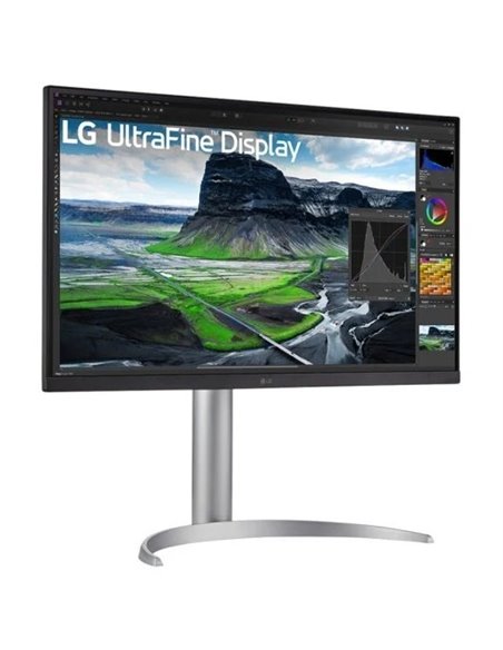 LG UltraFine 27UQ850-W 27" LED IPS UltraHD 4K Altavoces Altura Ajustable FreeSync USB-C Monitor