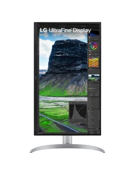LG UltraFine 27UQ850-W 27" LED IPS UltraHD 4K Altavoces Altura Ajustable FreeSync USB-C Monitor