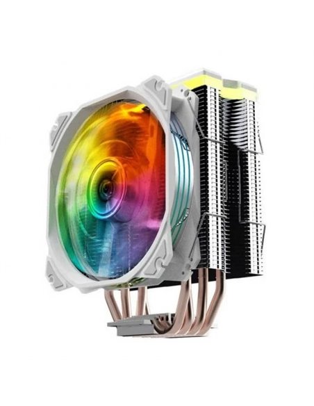 Nfortec Centaurus X 4Pipes ARGB Ventilador CPU 120mm Blanco