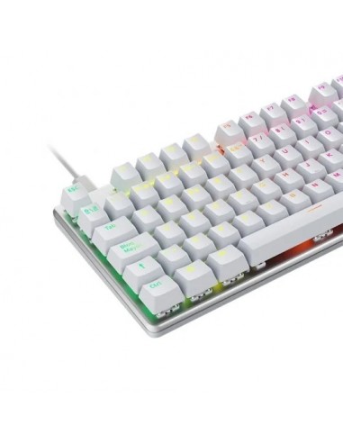 Newskill Serike V2 TKL Teclado Gaming Mecánico RGB Blanco NewSwitch Red