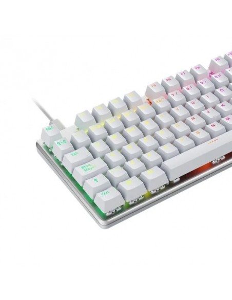 Newskill Serike V2 TKL Teclado Gaming Mecánico RGB Blanco NewSwitch Red
