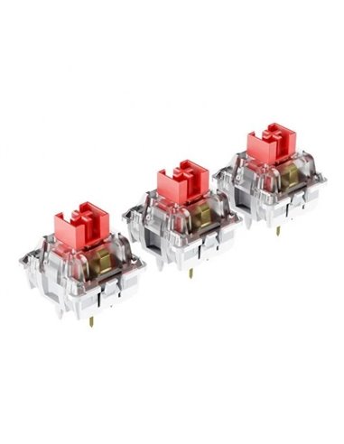 Newskill Serike V2 TKL Teclado Gaming Mecánico RGB Blanco NewSwitch Red