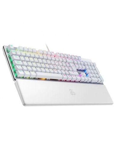 Newskill Serike V2 Teclado Gaming Gaming RGB Blanco NewSwitch Red