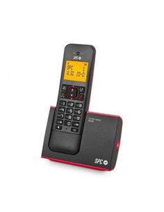 SPC Blade 7290RC1 Teléfono Inalámbrico Rojo y Negro