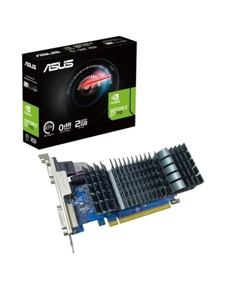Asus GeForce GT 710 SL EVO BRK 2GB GDDR5 Tarjeta Gráfica