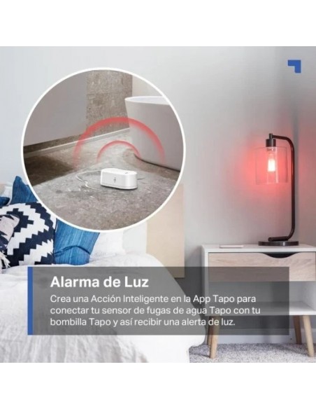 TP-Link Tapo T300 Sensor Inteligente de Fugas de Agua con Alarma 90dB