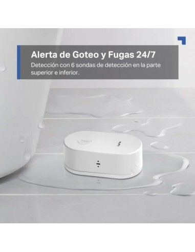 TP-Link Tapo T300 Sensor Inteligente de Fugas de Agua con Alarma 90dB