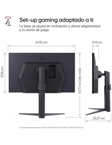 LG UltraGear 27GS75Q-B 27" LED IPS QHD 200Hz FreeSync Monitor Gaming
