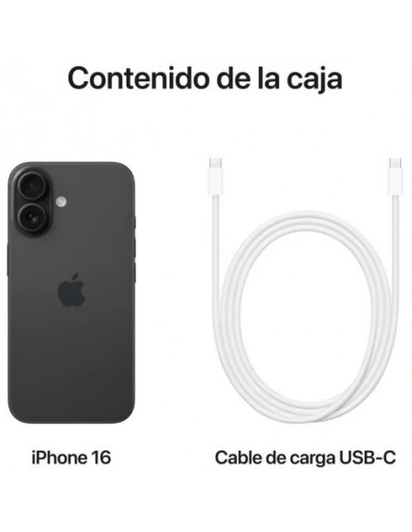 Apple iPhone 16 256GB Negro