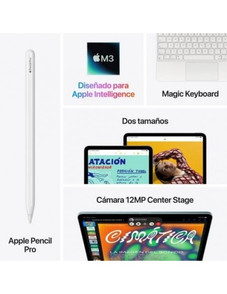 Apple iPad Air M3 2025 WiFi + Cellular 13" 256GB Púrpura