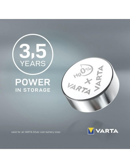 Varta V377/SR66 1.55V Pila de Botón