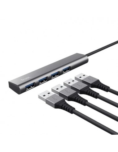 Trust Halyx Hub USB 3.2 Gen 1 con 4 Puertos