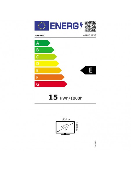 Approx APPM22BV3 22" LED IPS FullHD 100Hz 4ms Monitor