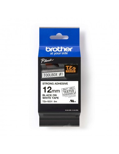 Brother TZeS231 Cinta Laminada Adhesiva