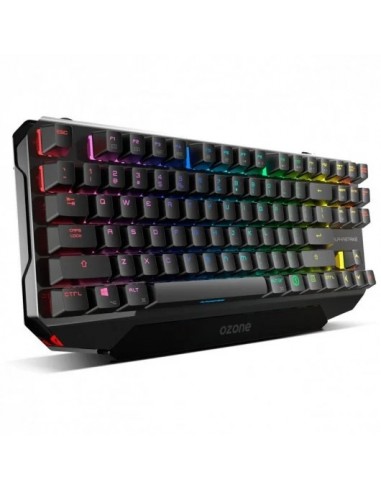 Ozone Alpha Strike Teclado Mecánico Gaming TKL Retroiluminado Switch Outemu Red