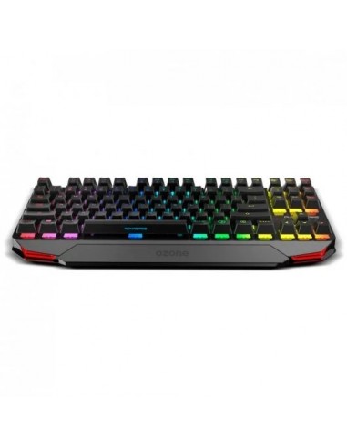 Ozone Alpha Strike Teclado Mecánico Gaming TKL Retroiluminado Switch Outemu Red