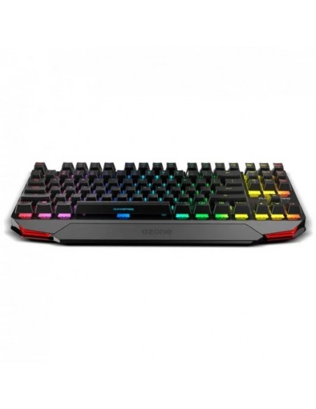 Ozone Alpha Strike Teclado Mecánico Gaming TKL Retroiluminado Switch Outemu Red
