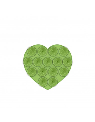 Celly FIXHEART Ventosa para Smartphone Verde
