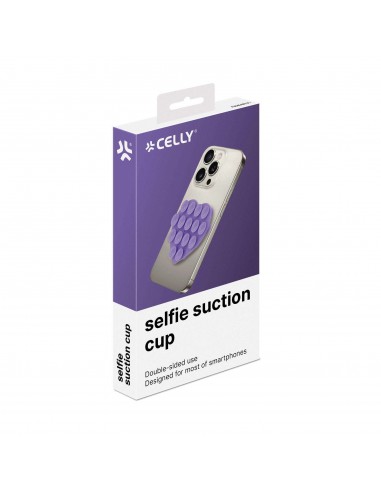 Celly FIXHEART Ventosa para Smartphone Violeta