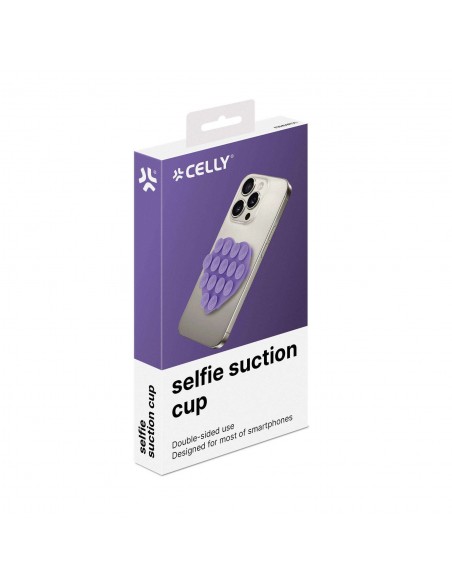 Celly FIXHEART Ventosa para Smartphone Violeta