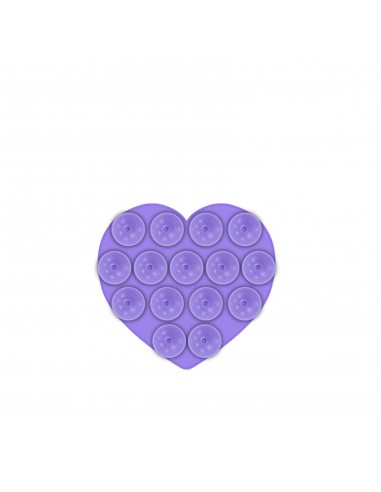 Celly FIXHEART Ventosa para Smartphone Violeta