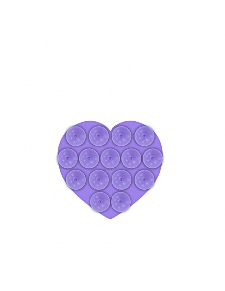 Celly FIXHEART Ventosa para Smartphone Violeta