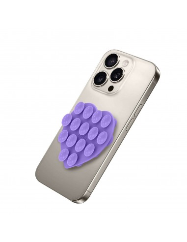 Celly FIXHEART Ventosa para Smartphone Violeta