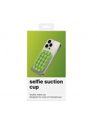 Celly FIXSQUARE Ventosa para Smartphone Verde