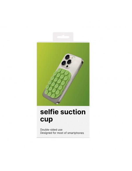 Celly FIXSQUARE Ventosa para Smartphone Verde