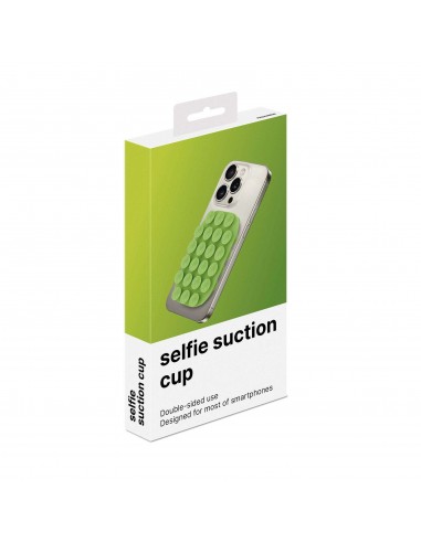 Celly FIXSQUARE Ventosa para Smartphone Verde