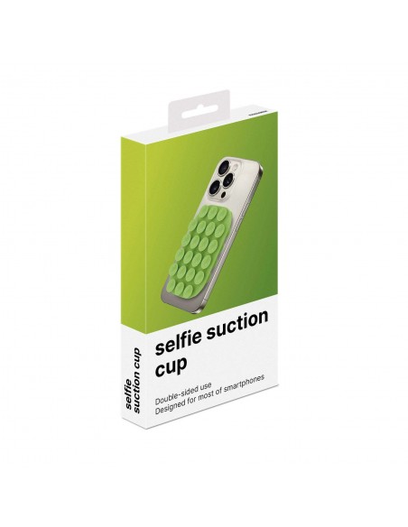 Celly FIXSQUARE Ventosa para Smartphone Verde