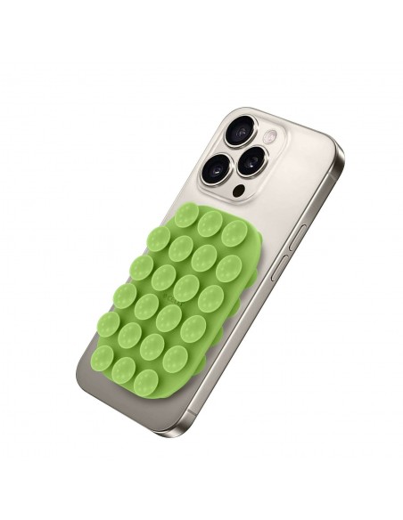Celly FIXSQUARE Ventosa para Smartphone Verde