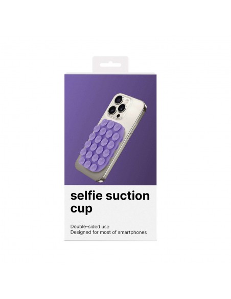 Celly FIXSQUARE Ventosa para Smartphone Violeta